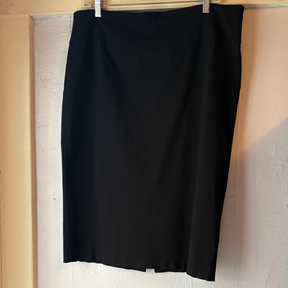 Long Tall Sally Classic Black Pencil Skirt